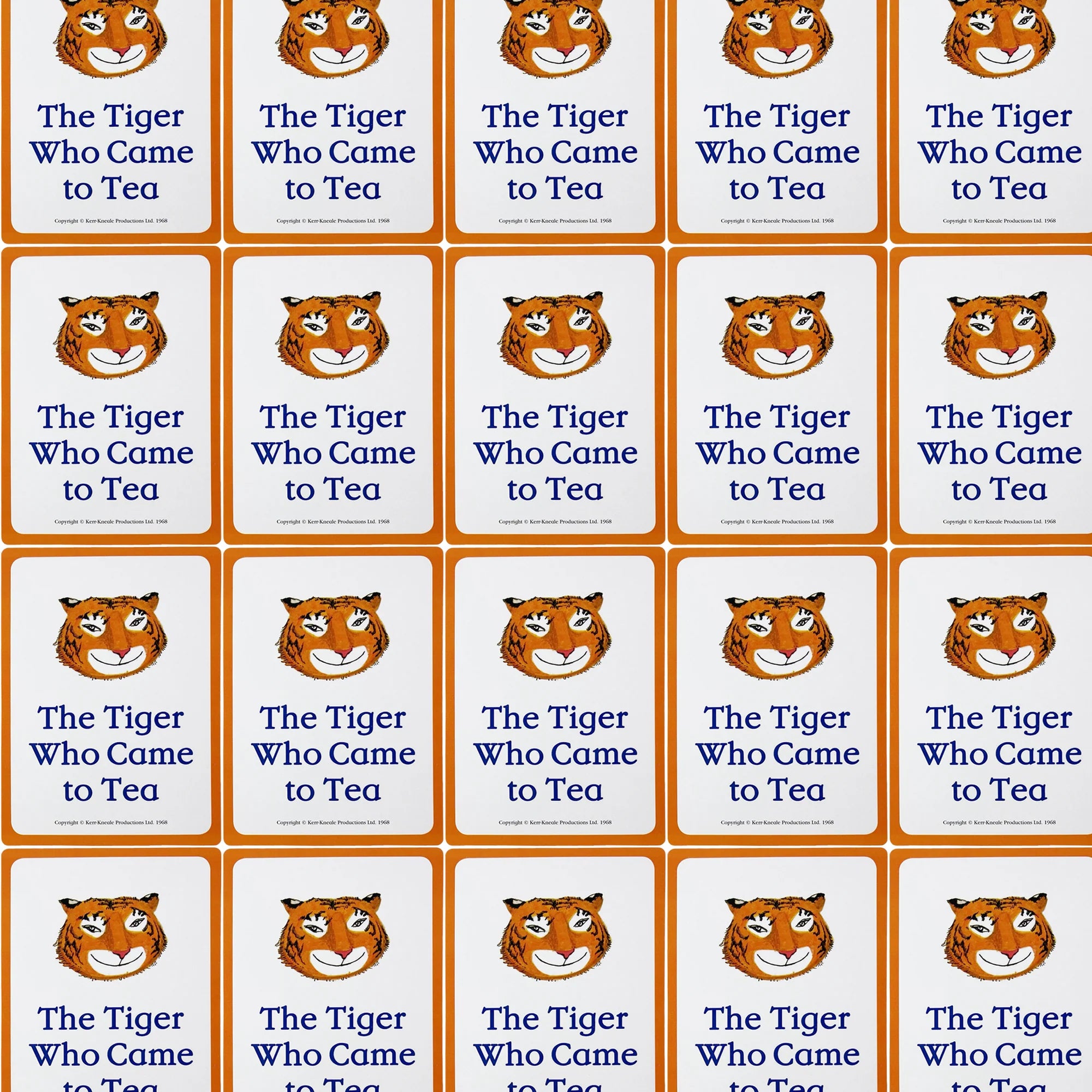 The Tiger who Came To Tea Card Game