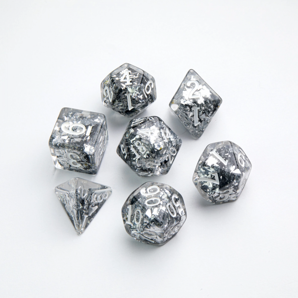 Gamegenic Candy-like  Series - Blackberry - RPG Dice Set (7pcs) Black