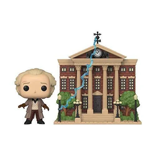 Funko POP! Town: Back To The Future - Doc With Clock Tower