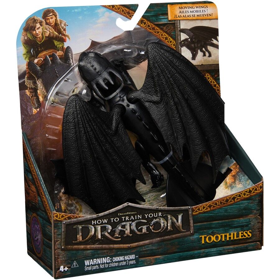 Dreamwork's Dragons Battle Dragons - Toothless