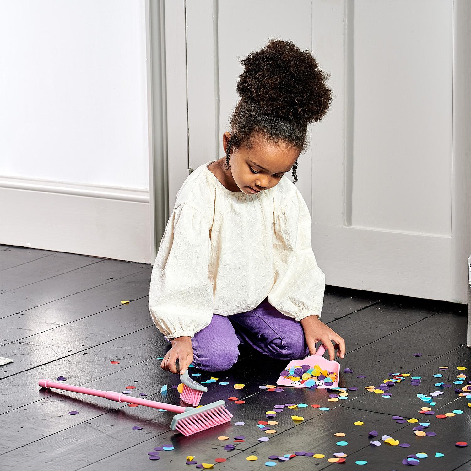 Casdon Hetty Brush Set Kids Cleaning Role Play Toy