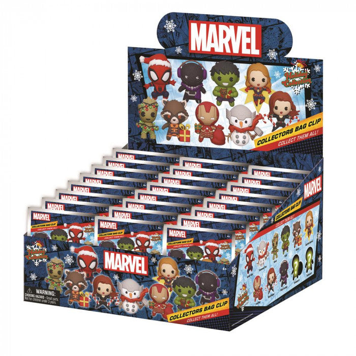 Marvel Christmas Bag Clips
