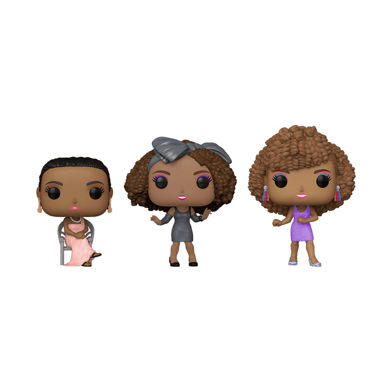 Funko POP! Icons: Whitney Houston - Diamond Collection (3-Pack)
