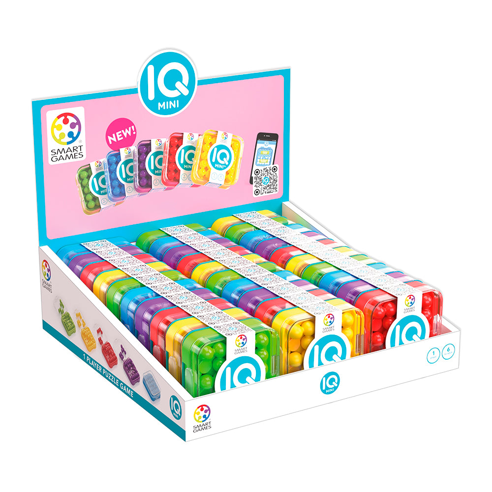 Smart Games Asst 30 Pcs IQ Mini Mix