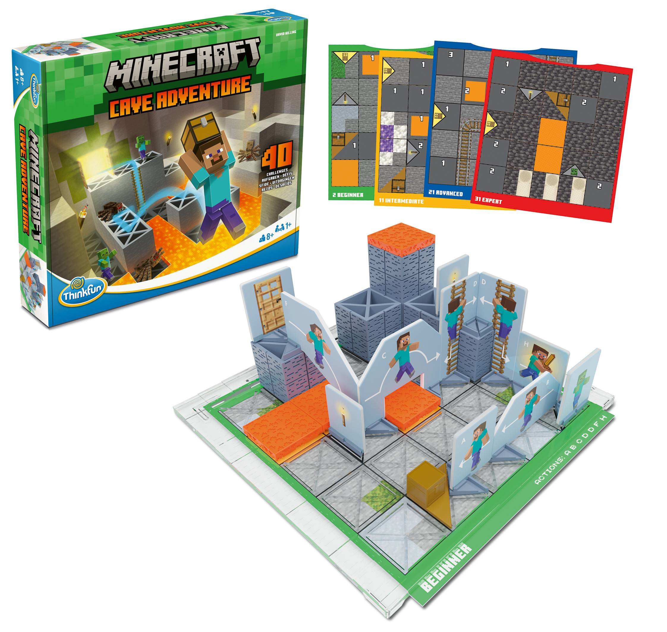 Thinkfun Minecraft Cave Adventure Board Game