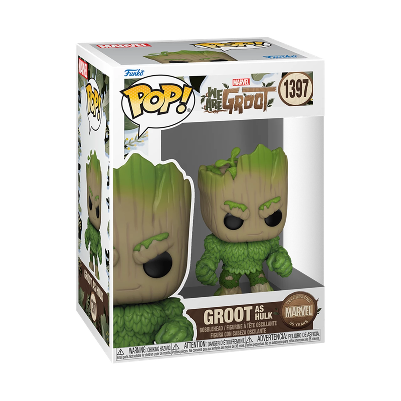 Funko POP! Marvel: We Are Groot - Groot As Hulk