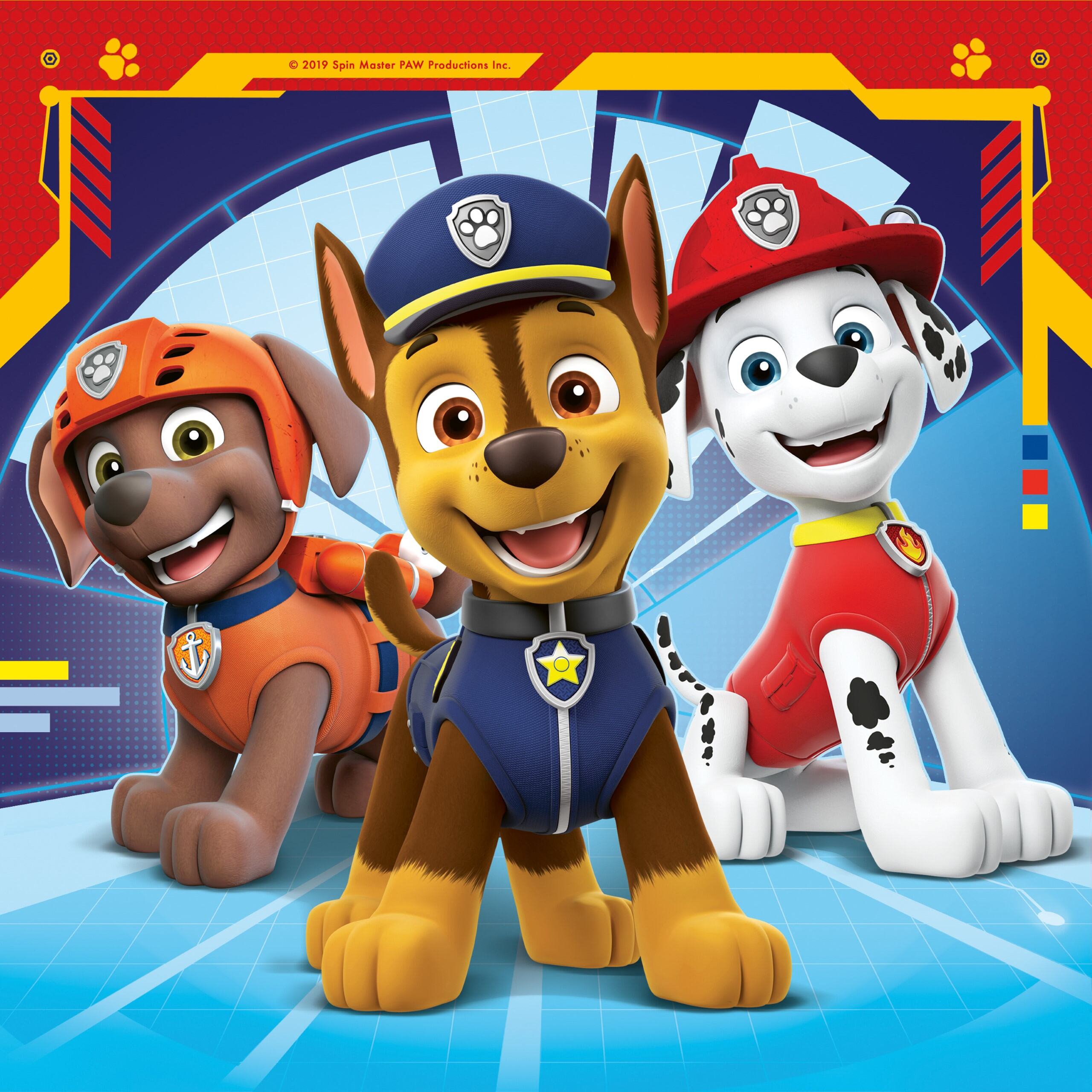 Paw Patrol, 3x49pc