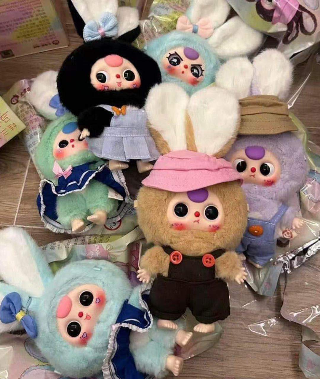 Baby Three - Macaron Cute Bunny