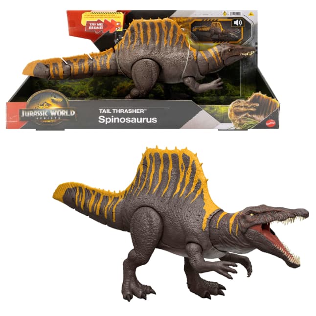 Jurrasic World Rebirth Tail Thrasher Spinosaurus