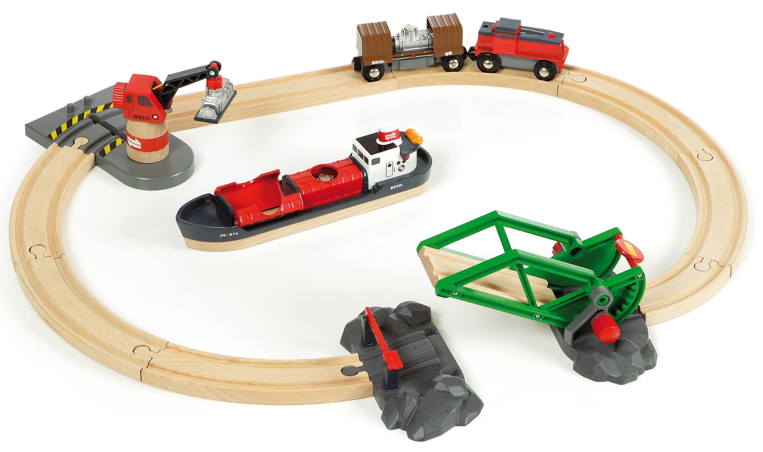 BRIO Cargo Harbour Set