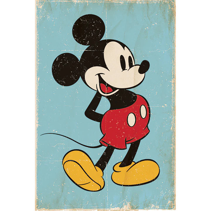 Mickey Mouse (Retro) Maxi Poster