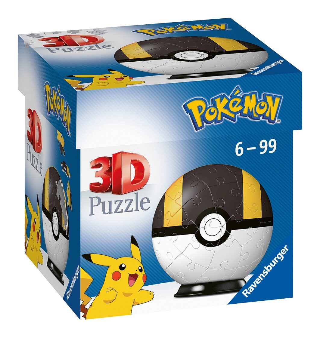 Pokemon Ultra ball 3D Puzzle, 54pc