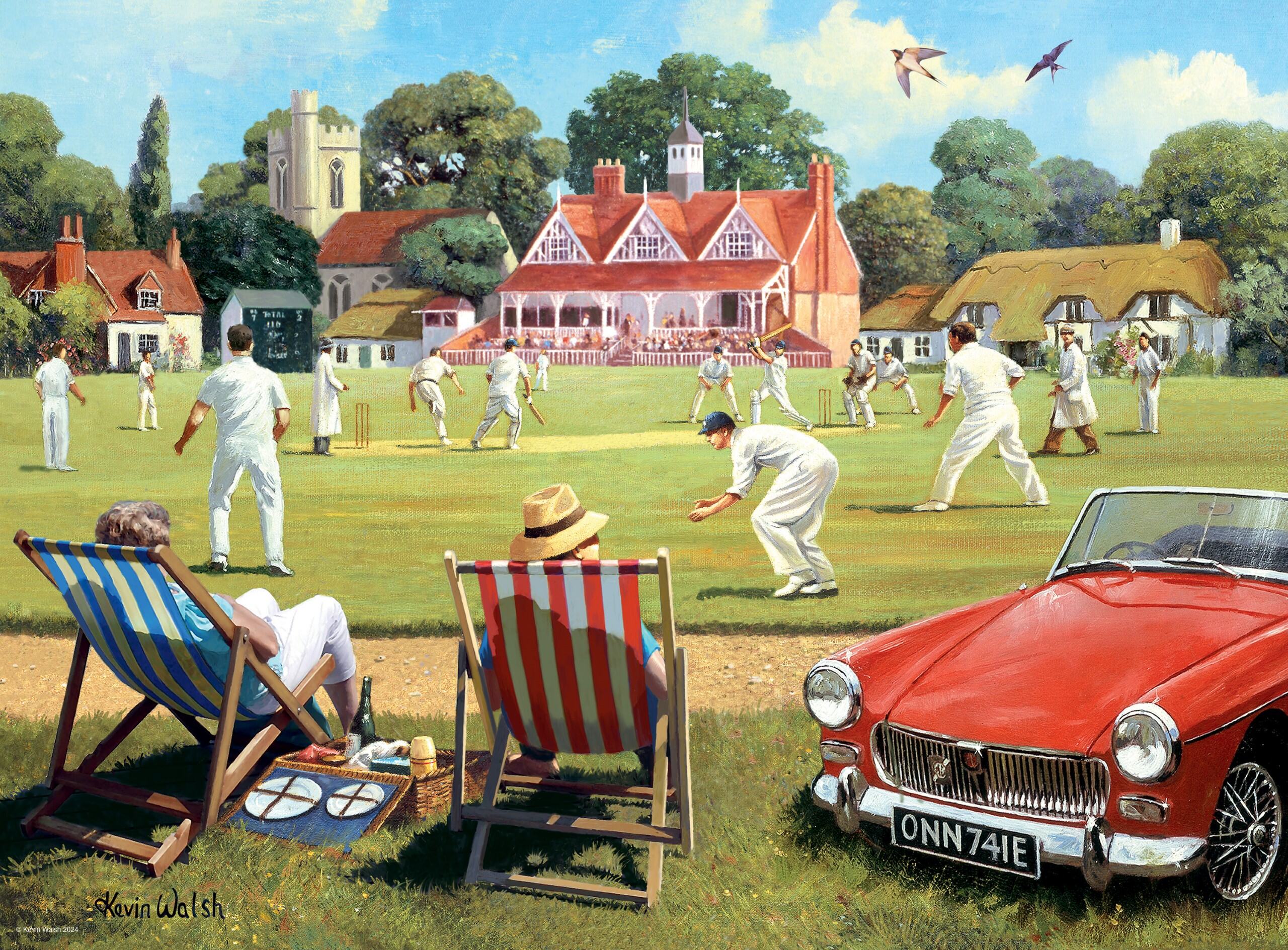 Ravensburger Happy Days No 7, Favourite Pastimes 4x 500 Piece Jigsaw Puzzle