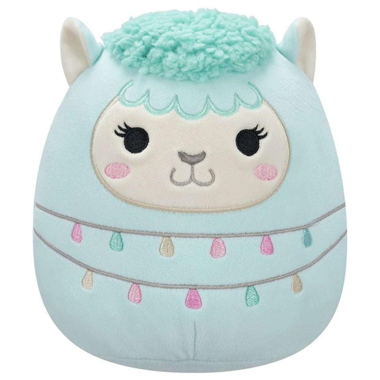 7.5 Squishmallows Lorna - Light Teal Llama