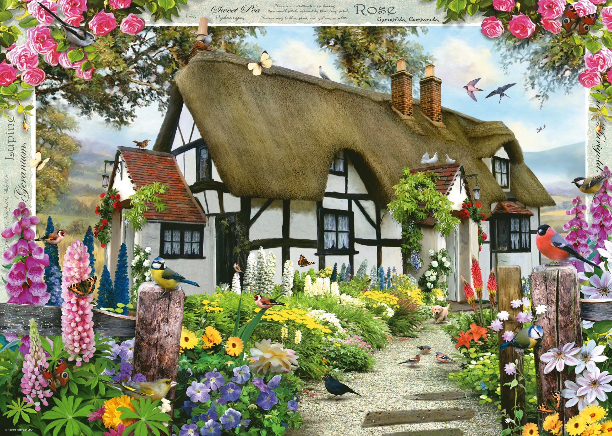 Rose Cottage, 500pc Large Format