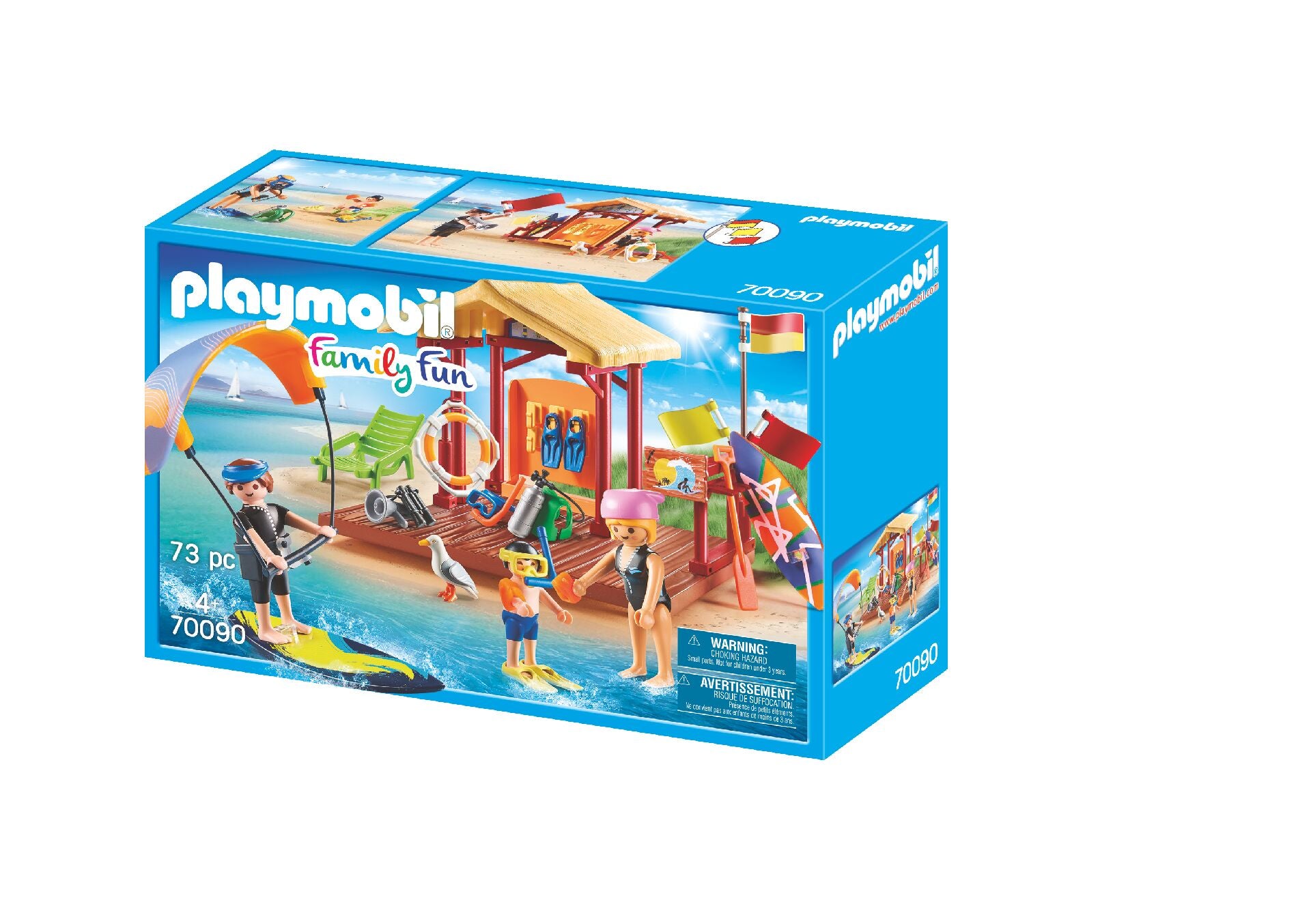 Playmobil 70090 Family Fun Campsite Water Sports Hut