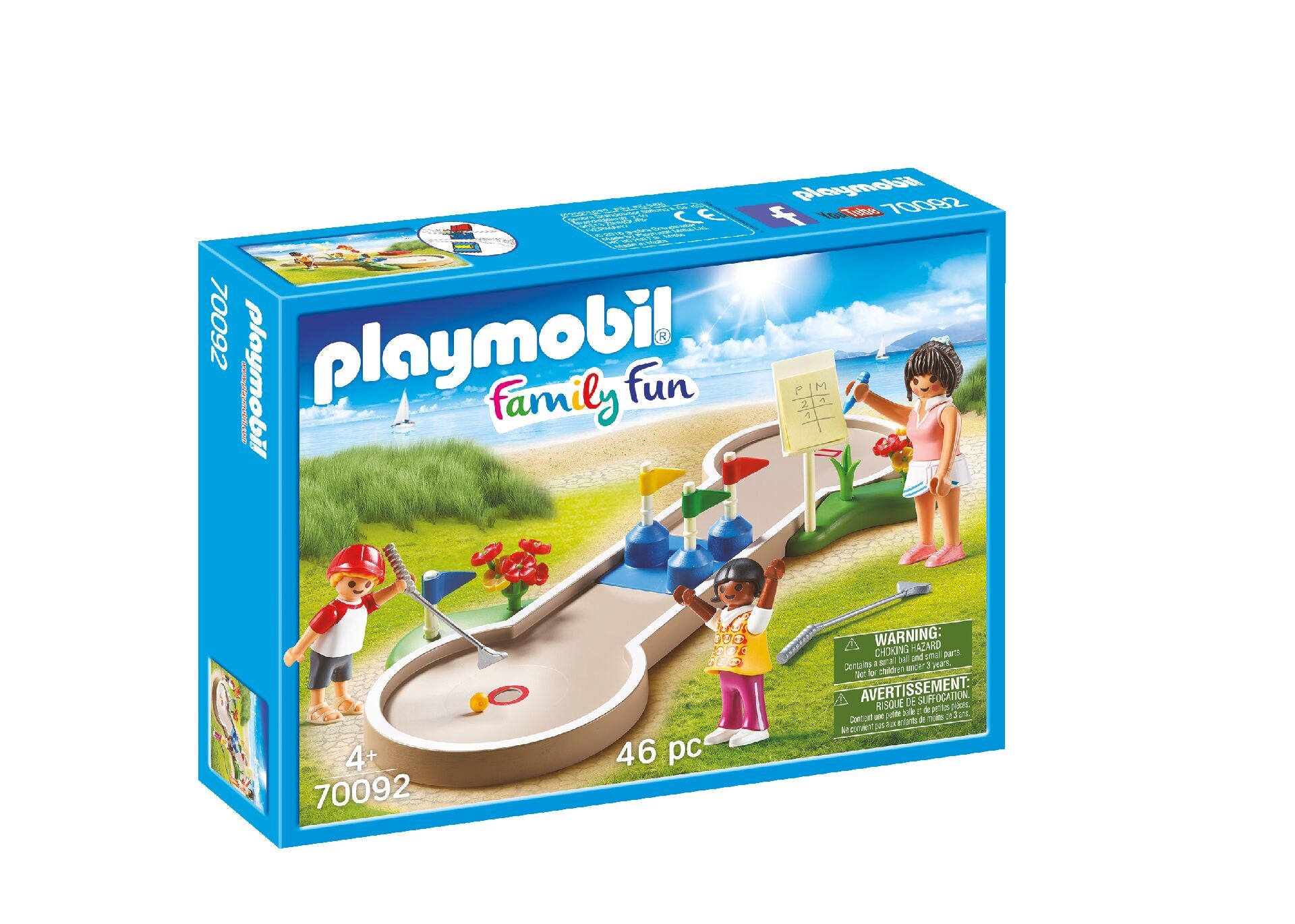 Playmobil 70092 Family Fun Campsite Mini-golf