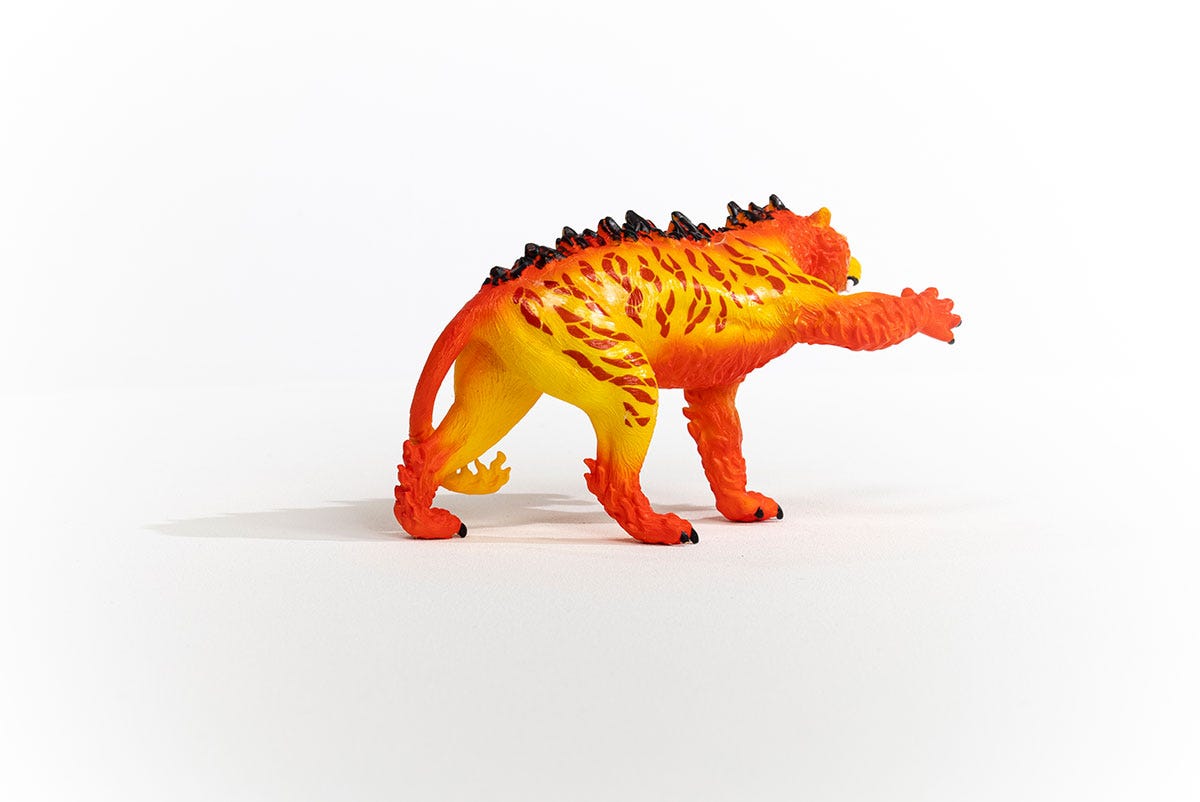 Schleich Eldrador Creatures Lava Tiger Toy Figure