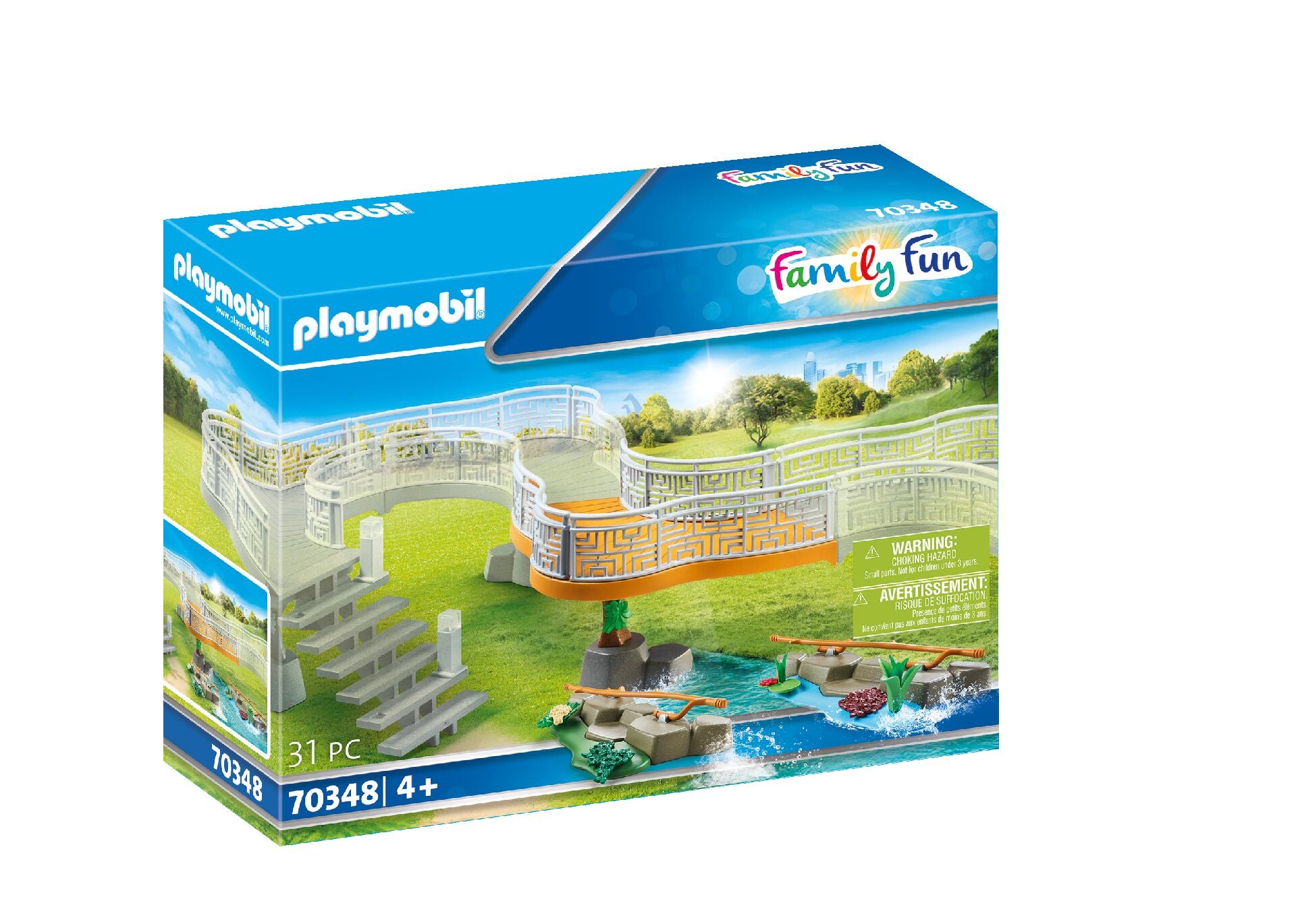 Playmobil 70348 Family Fun Zoo Viewing Platform Extension