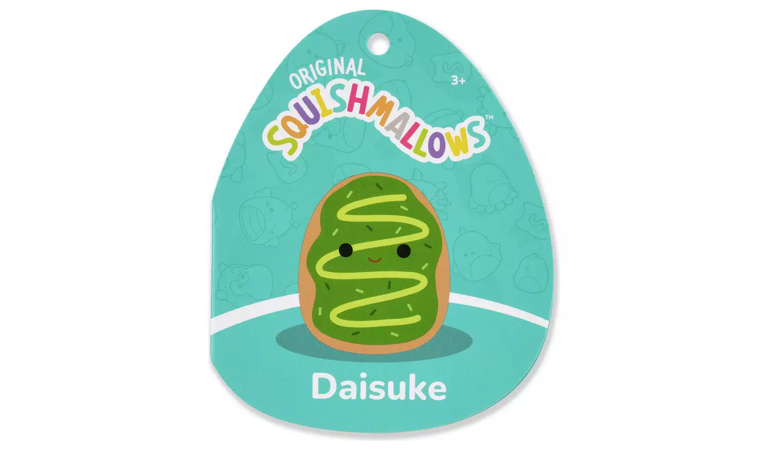 7.5" Squishmallows Daisuke The Matcha Donut