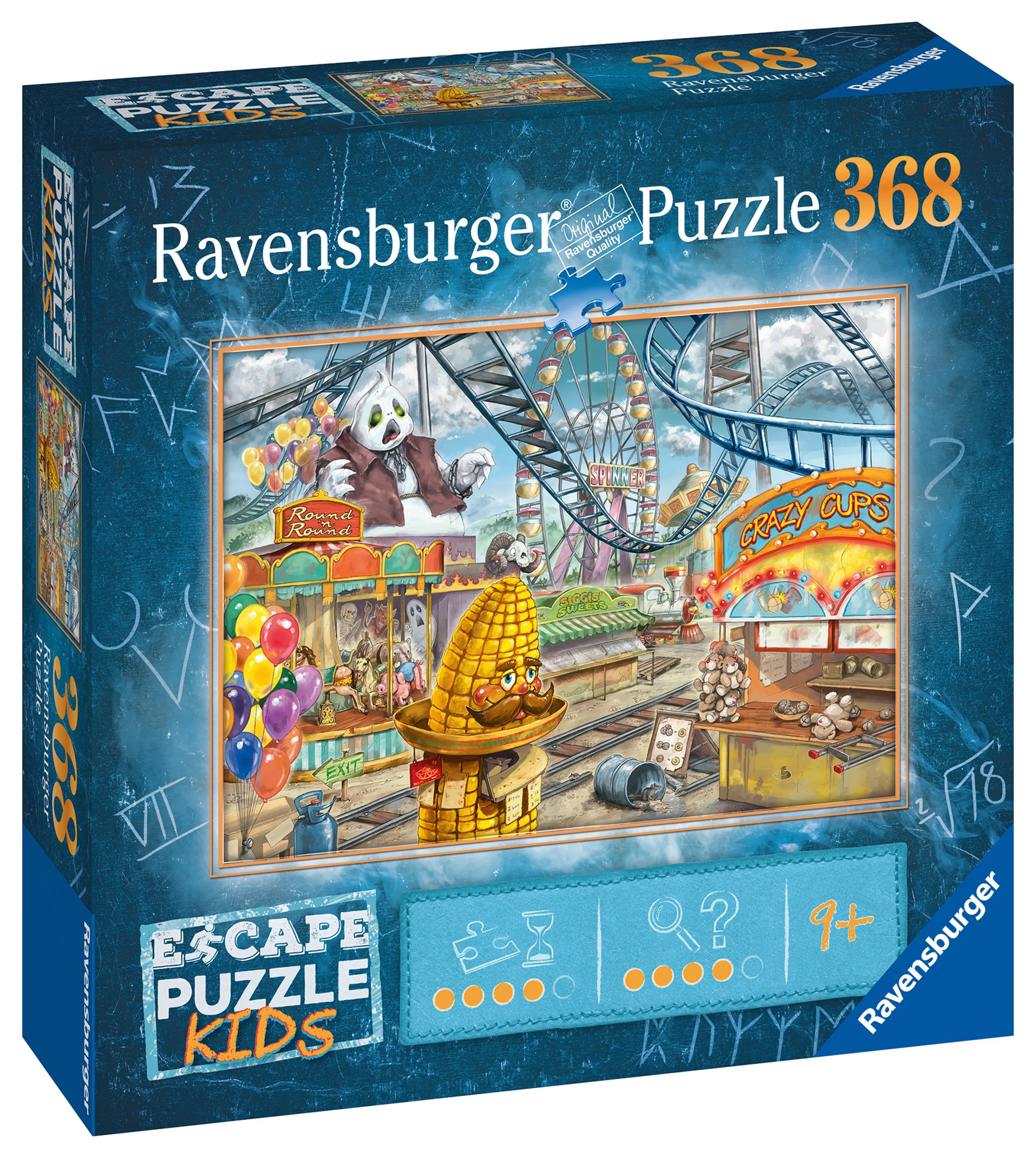 Ravensburger Escape Puzzle: Amusement Park 368 Piece Jigsaw Puzzle