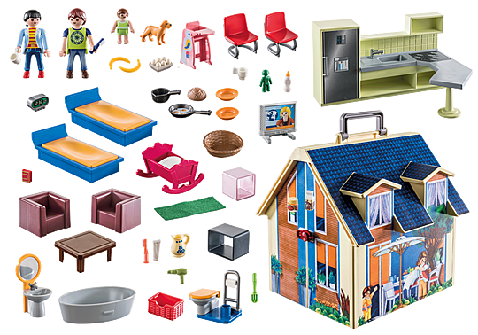 Playmobil 70985 City Life Take Along Dollhouse