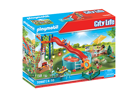 Playmobil 70987 City Life Modern House Pool Party