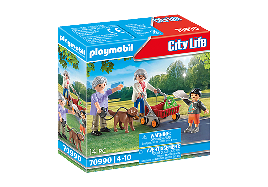 Playmobil 70990 City Life Modern House Grandparents with Child