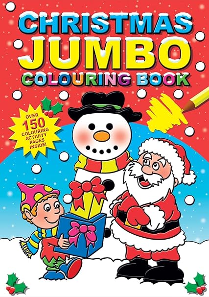 Xmas Jumbo Colouring Book