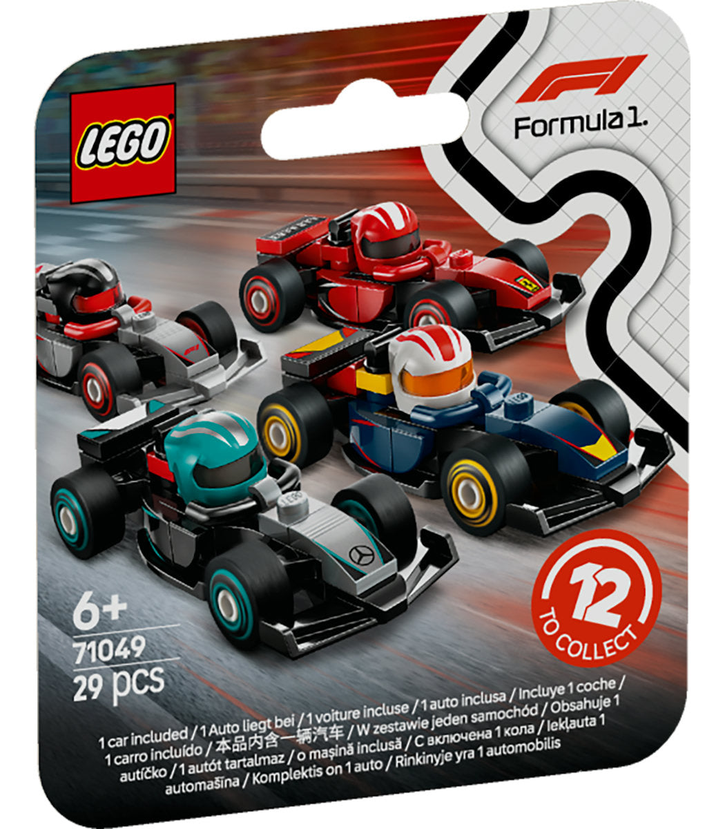 LEGO F1 Collectible Race Cars Vehicle Kit 71049