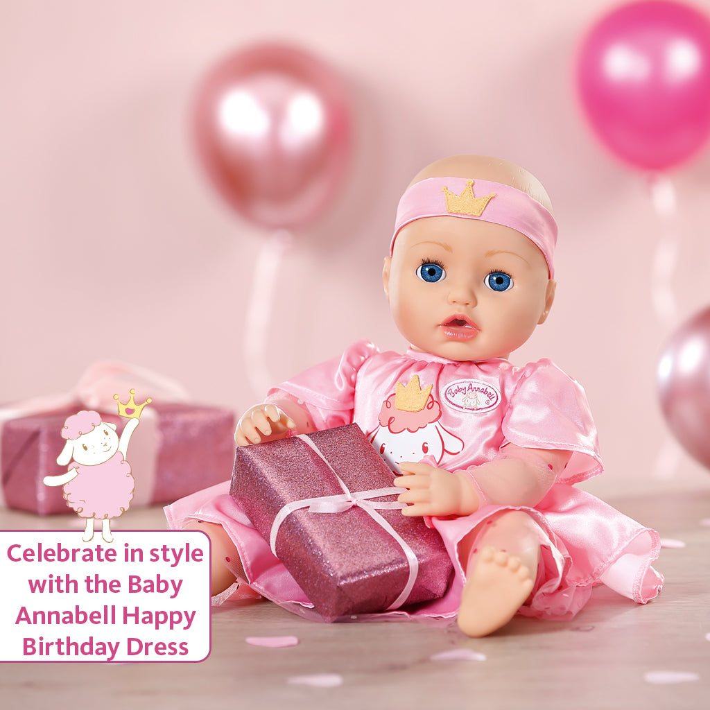 Baby Annabell Happy Birthday Dress 43cm