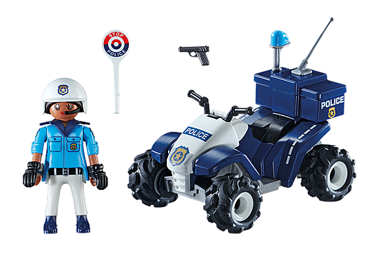 Playmobil 71092 City Action Police Quad