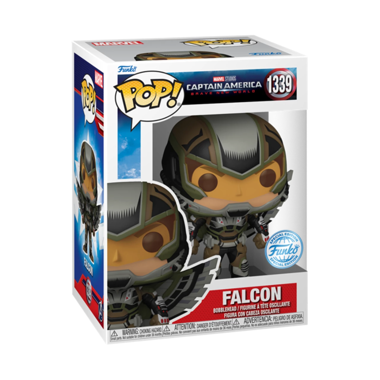 Funko POP! Marvel Captain America Retro Falcon (Joaquin Torres)