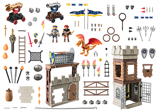 Playmobil 71298 Novelmore vs. Burnham Raiders Tournament Arena