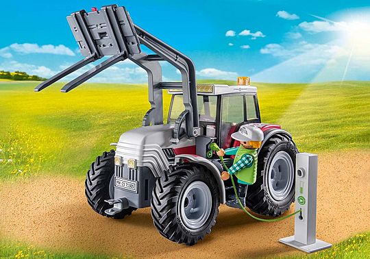 PLAYMOBIL 71305 Large Tactor With Accessories
