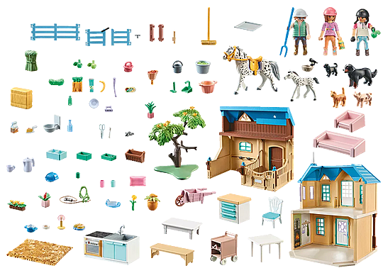 Playmobil 71351 Waterfall Ranch