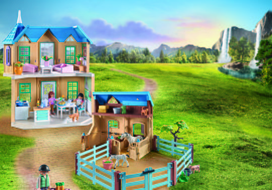 Playmobil 71351 Waterfall Ranch