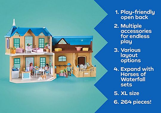 Playmobil 71351 Waterfall Ranch