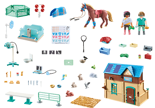 Playmobil 71352 Riding Therapy and Veterinary