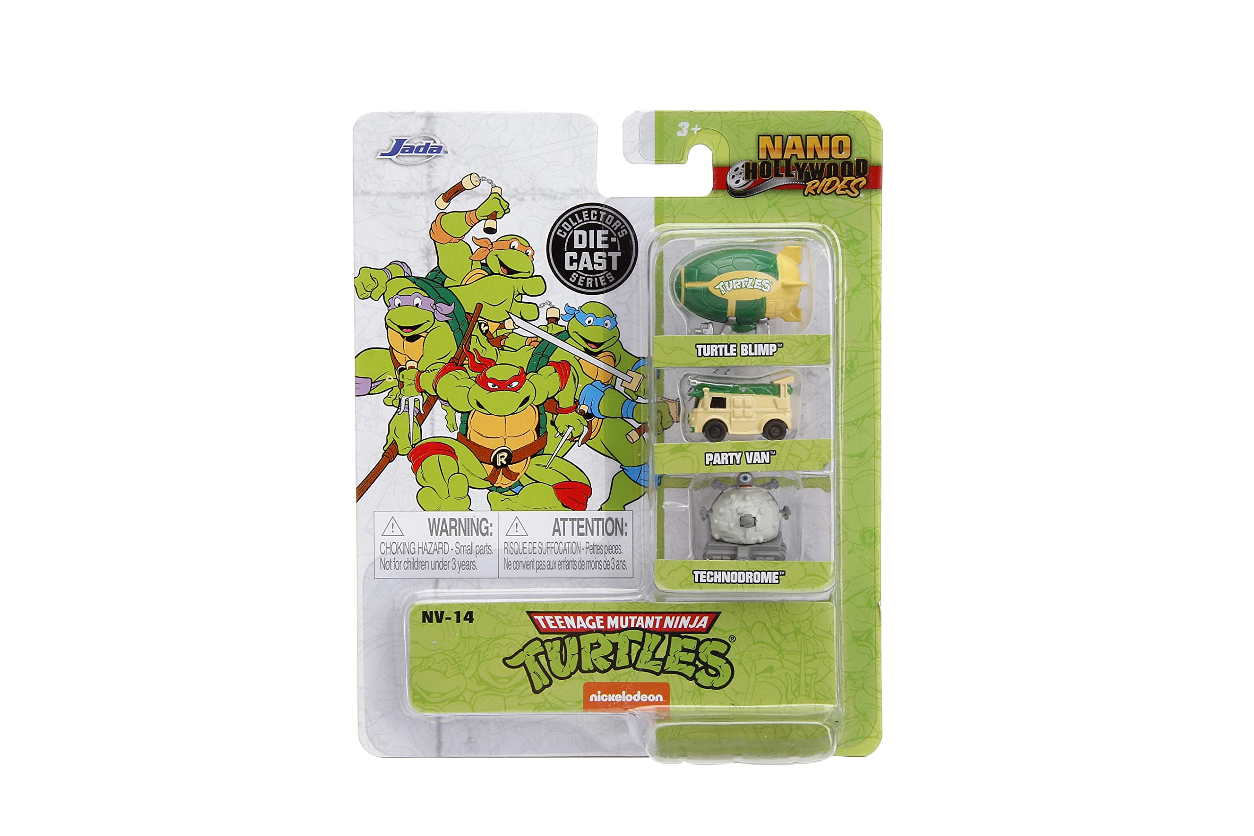 Hollywood Rides Nano Vehicle 3-Pack Asst