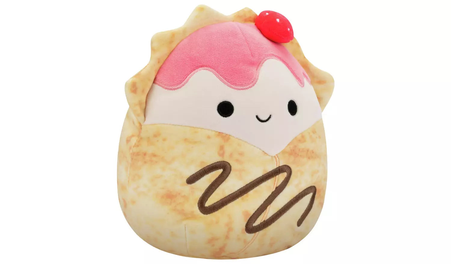 7.5" Squishmallows Gasten Strawberry Crepe