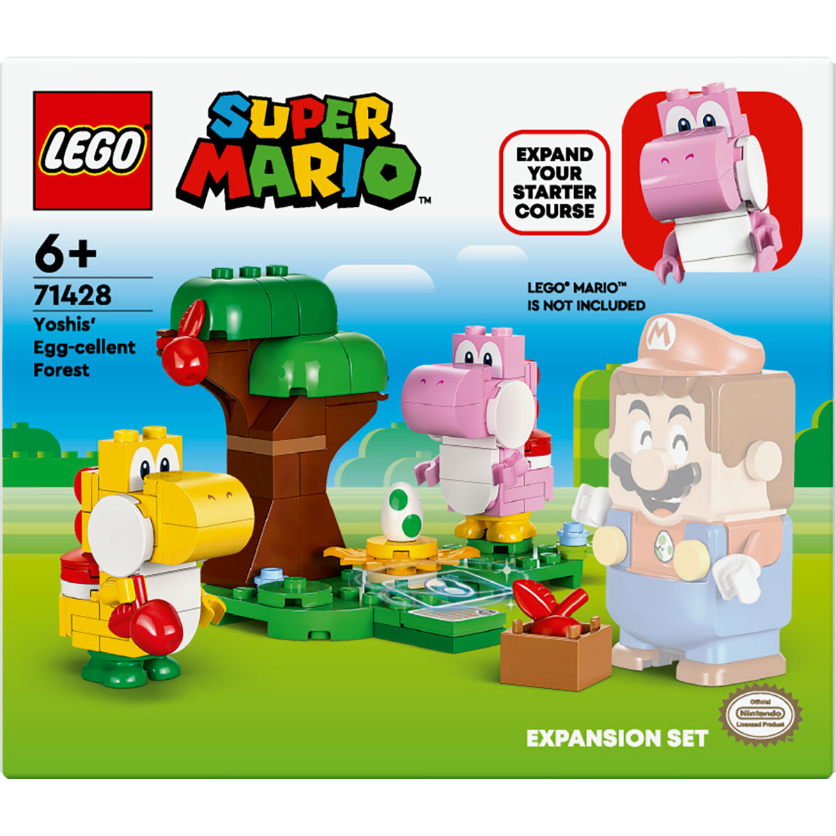 LEGO Super Mario Yoshis’ Egg-cellent Forest Expansion Set 71428 - Moons Toystore