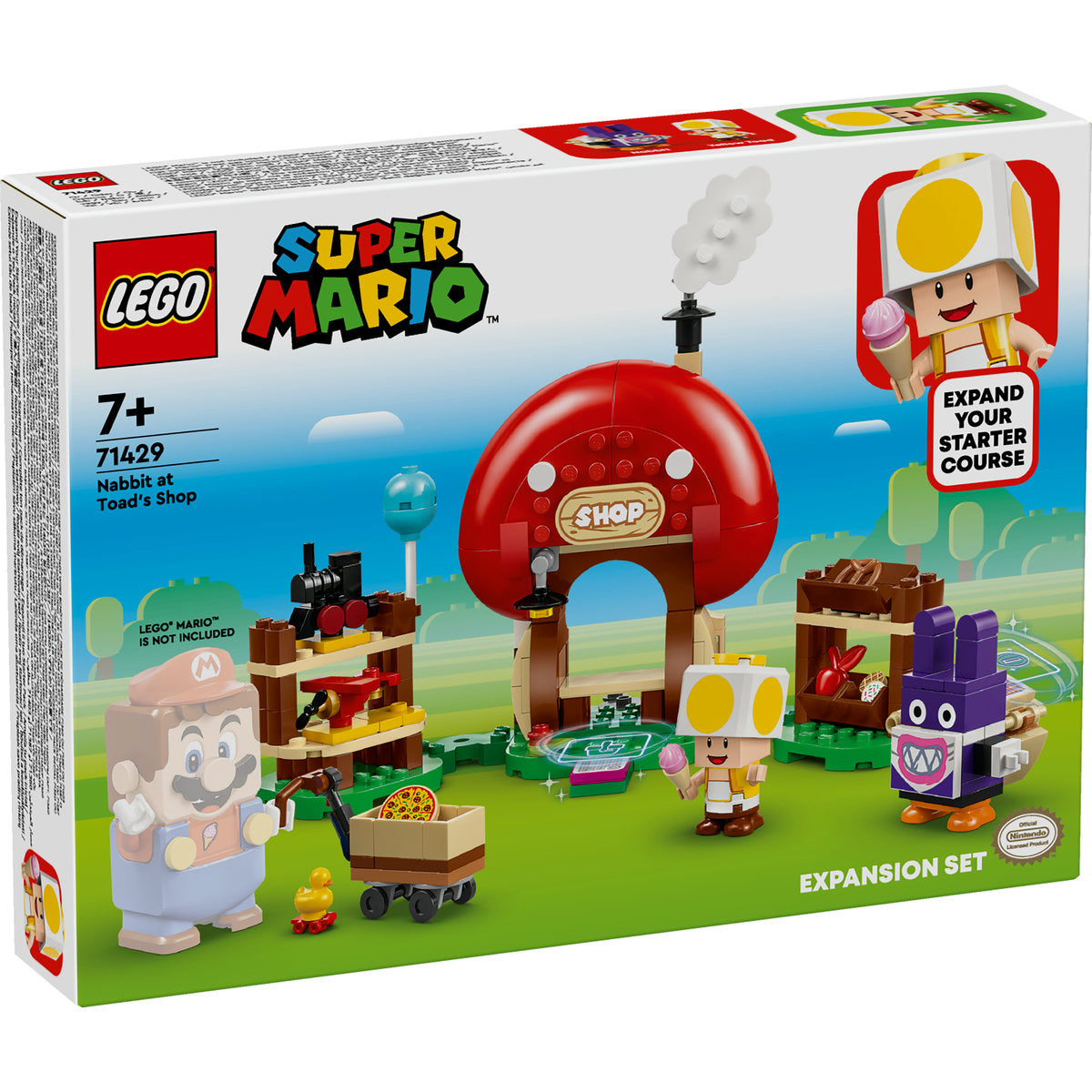 LEGO Super Mario Nabbit at Toad’s Shop Expansion Set 71429 - Moons Toystore