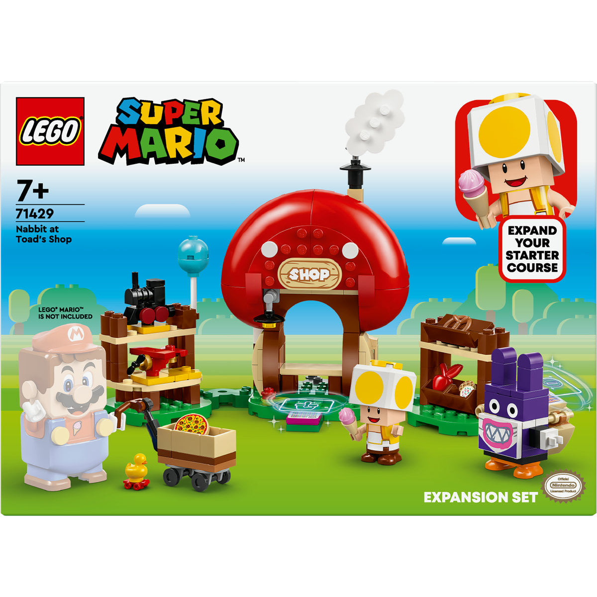 LEGO Super Mario Nabbit at Toad’s Shop Expansion Set 71429 - Moons Toystore