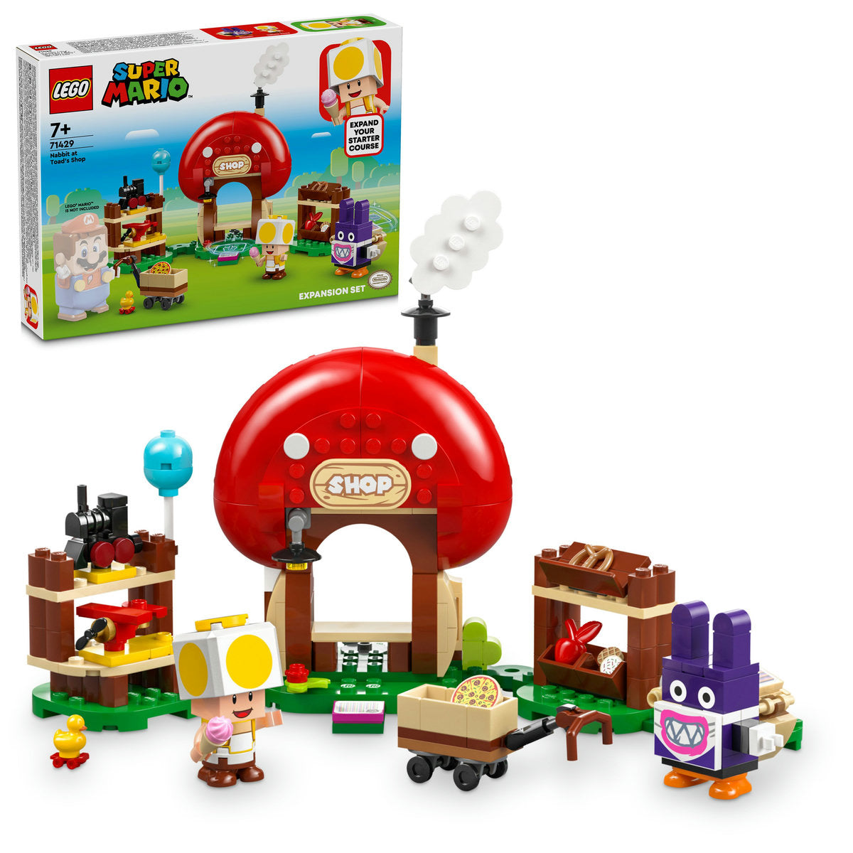 LEGO Super Mario Nabbit at Toad’s Shop Expansion Set 71429 - Moons Toystore