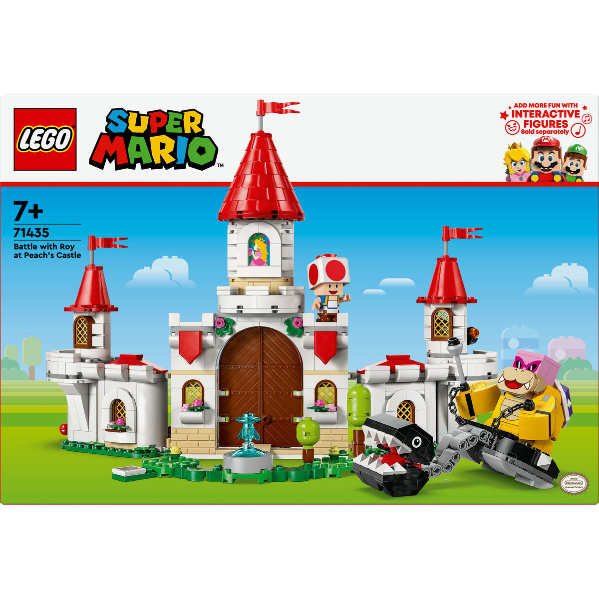 LEGO Super Mario Battle with Roy at Peach’s Castle 71435 - Moons Toystore