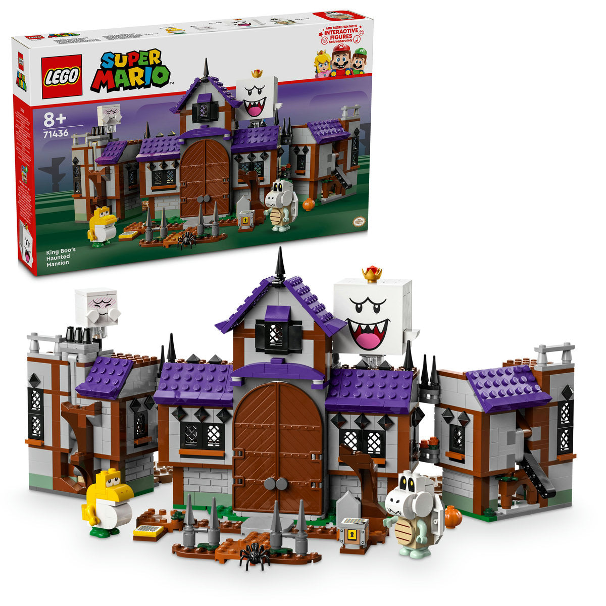 LEGO Super Mario King Boo’s Haunted Mansion 71436 - Moons Toystore