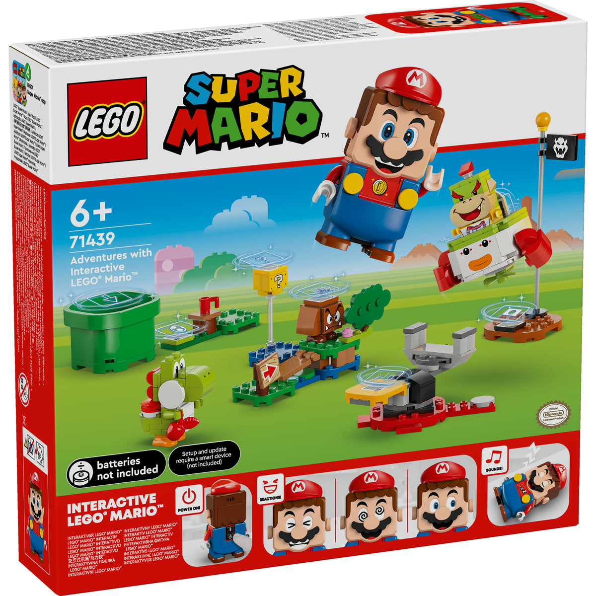 LEGO Super Mario Adventures with Interactive LEGO Mario 71439 - Moons Toystore