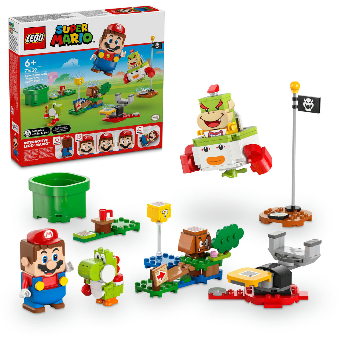 LEGO Super Mario Adventures with Interactive LEGO Mario 71439 - Moons Toystore