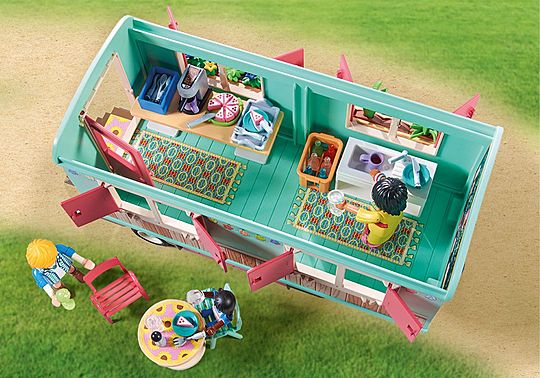 PLAYMOBIL Cozy site trailer cafe 71441